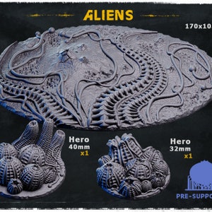 Aliens - Wargames Bases and Toppers - Miniature Bases