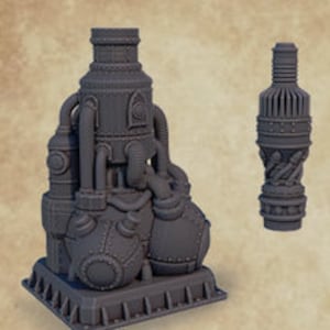 Power Plant Reactor - 3d Print - Gothic/Grimdark Terrain