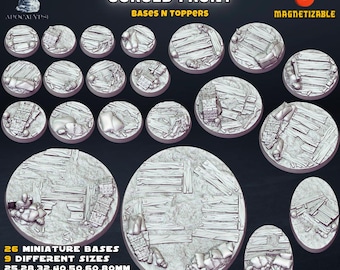 Cursed Front - Admiral Apocalypse - Resin Bases