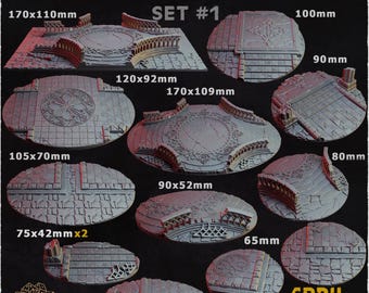 Sisters of the Temple - Wargames Bases and Toppers - Miniature Bases