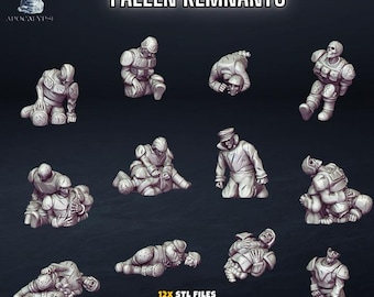 Fallen Remnants Basing Bits - Admiral Apocalypse