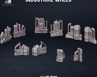 Industrial Walls - Admiral Apocalypse