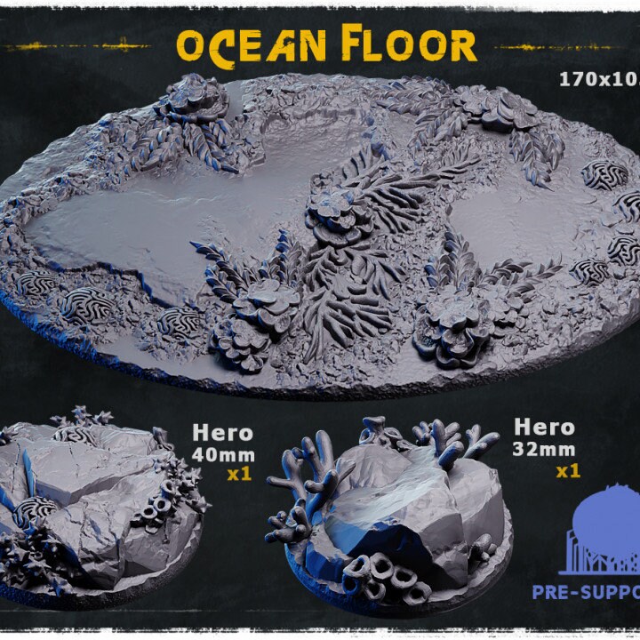 Evemodel Rectangle Model Bases Black Plastic For