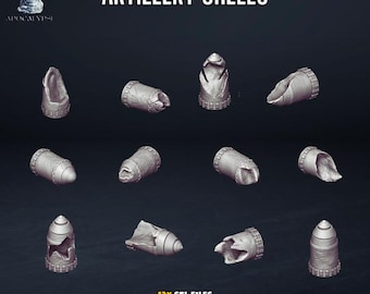 Artillery Shells Bits - Admiral Apocalypse