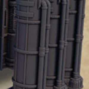 Power Plant Silo - 3d Print - Gothic/Grimdark Terrain