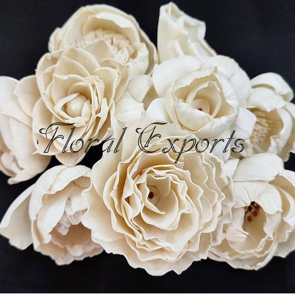 Balsa Wood Flower Etsy