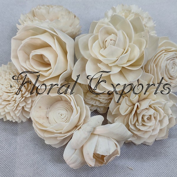 Balsa Wood Flower Etsy