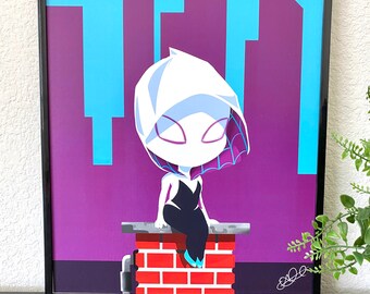 The Amazing SpiderGwen Print