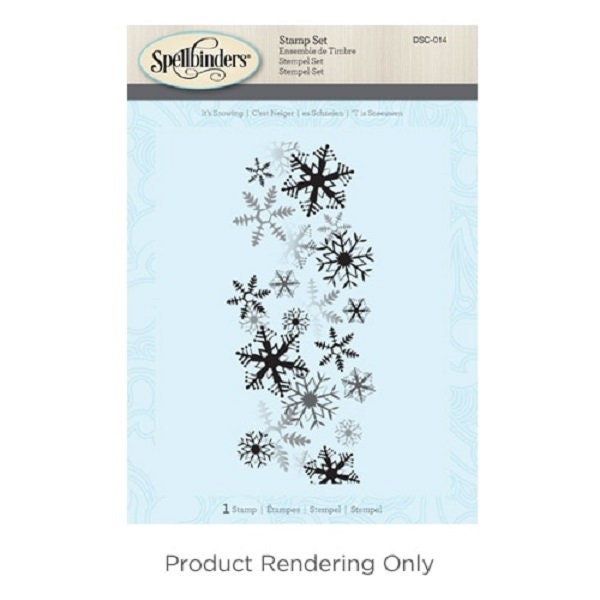 Spellbinders 3 Spellbinders 3-D Stamps: 3 Packages of Brand New Stamp--1) It's Snowing ...
