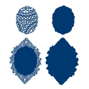 Zestaw wykrojników Princess Dream Frame firmy Tattered Lace | Zestawy wykrojników do scrapbookingu i tworzenia kartek (wycofane ze sprzedaży)
