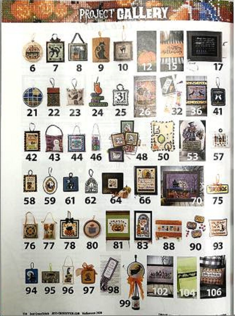 Just Cross Stitch Magazine Halloween 2024 Edition Nona Thalia