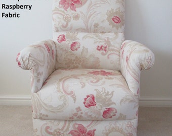 Laura Ashley Dove Grey Josette Fabric Kids Chair Nursery Etsy
