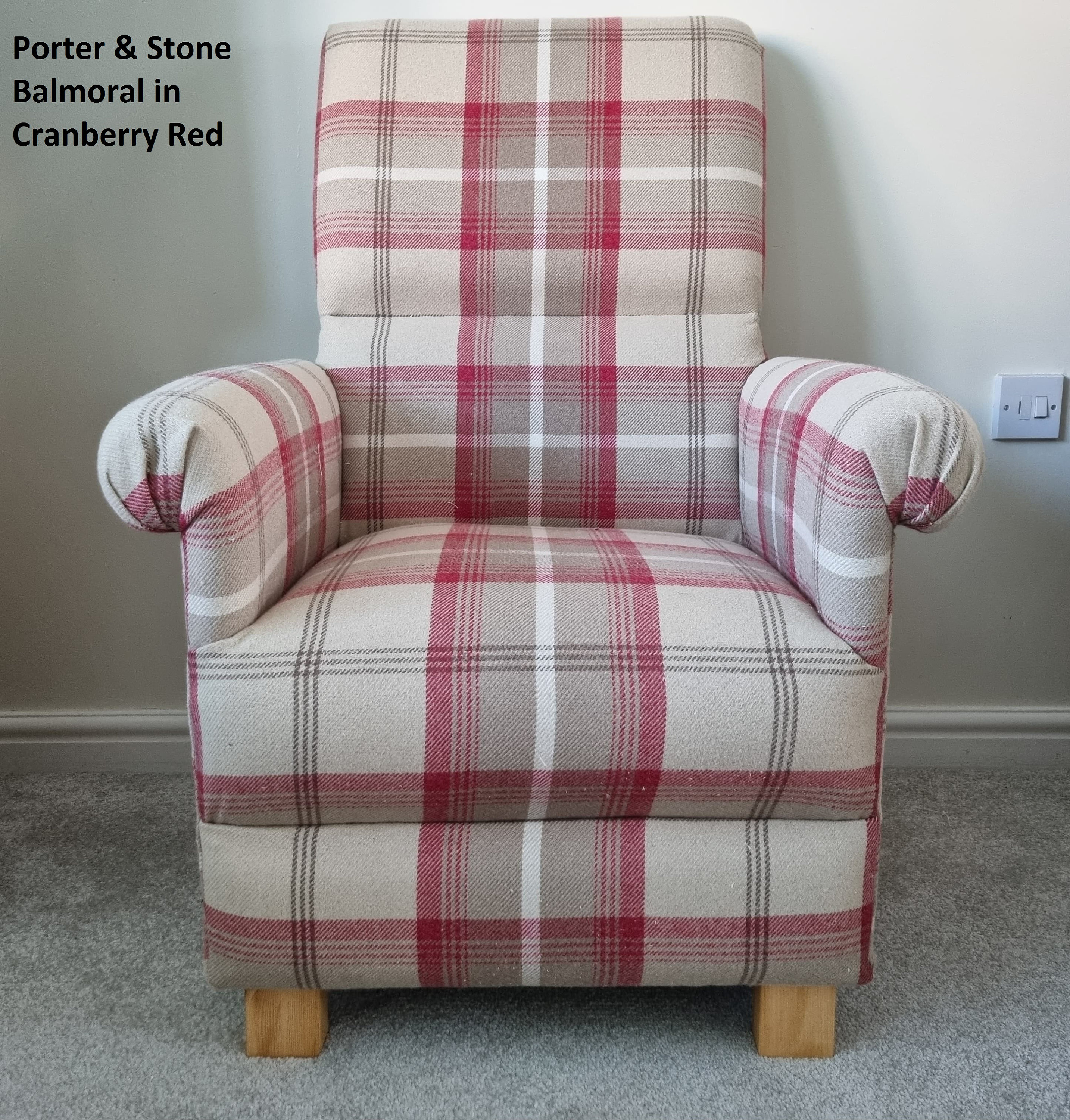 Cranberry 2024 accent chair