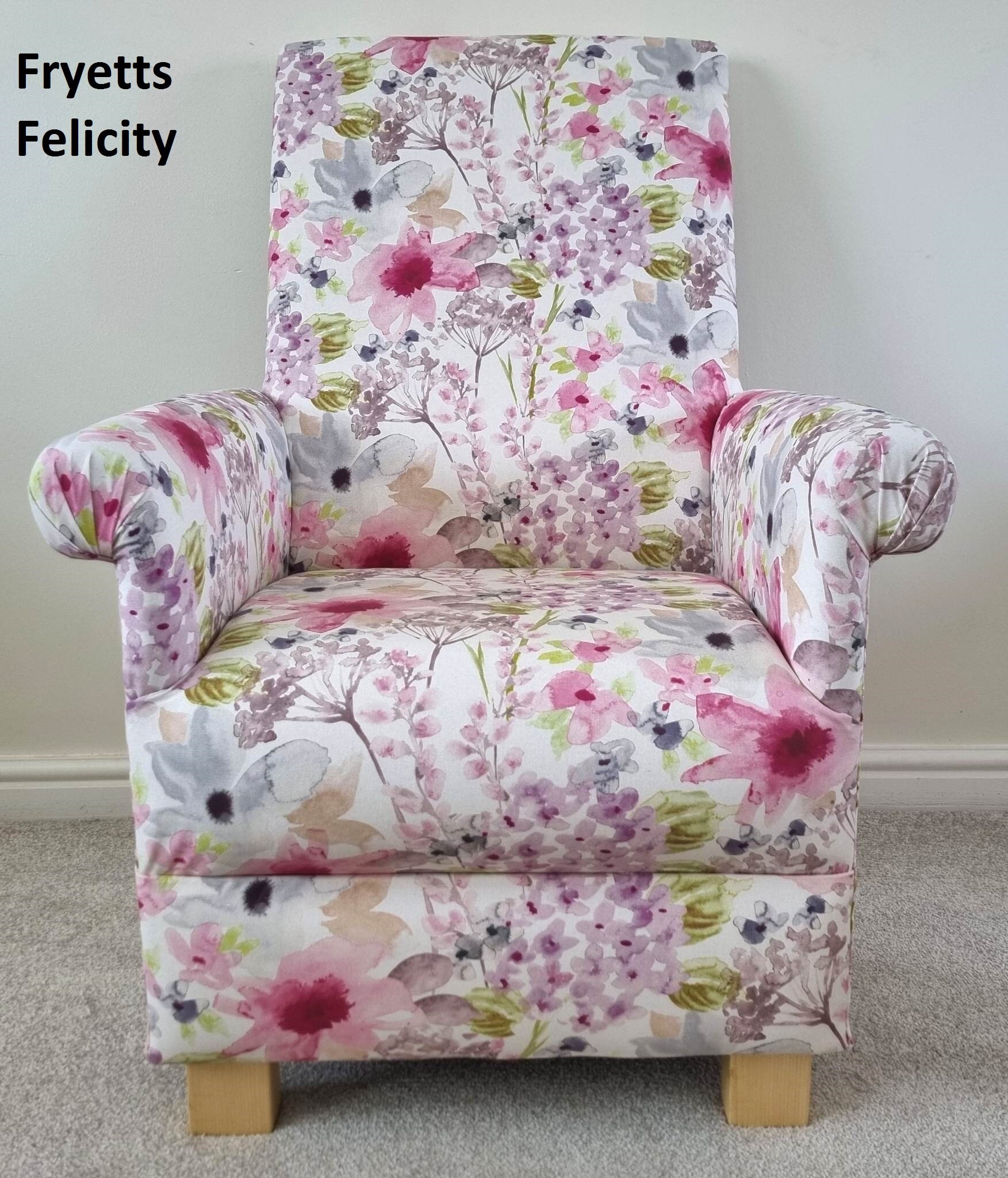 Floral 2024 pattern chair