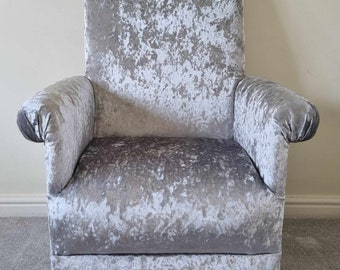 Poltrona Relax Per Bambini In Miniatura | Design A Cuori Grigio E Blu | Materiali Sicuri E Atossici | Ideale Per Cameretta - Foto 10