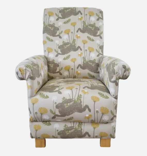 Ochre outlet wingback chair