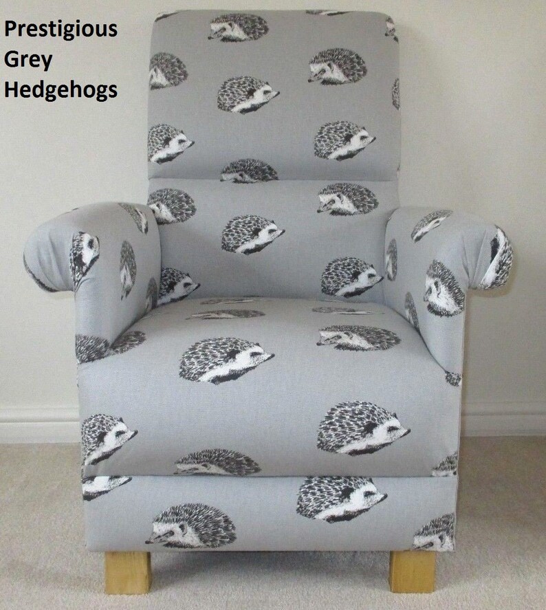 grey armchair for nursery