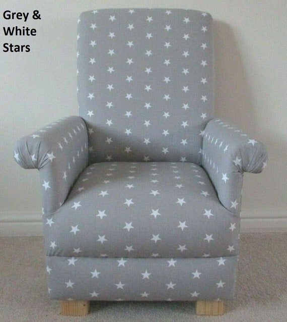 grey kids chair