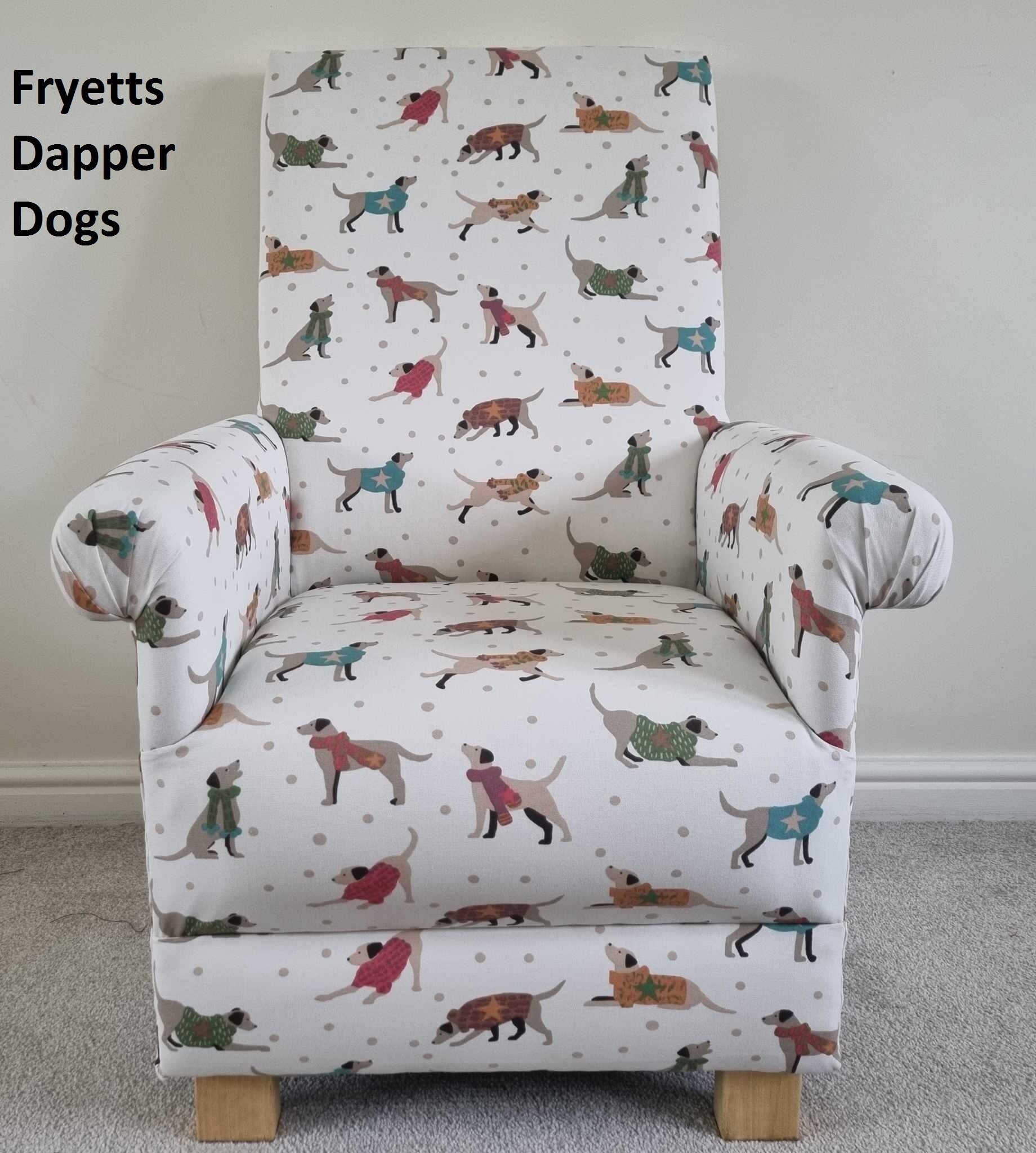 Dog print chair hotsell