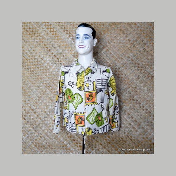1960’s Mens Vintage Beatnik Style Jacket