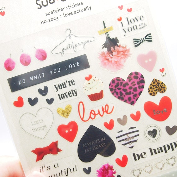 items similar to 1 piece sticker sheet decorative colorful cute