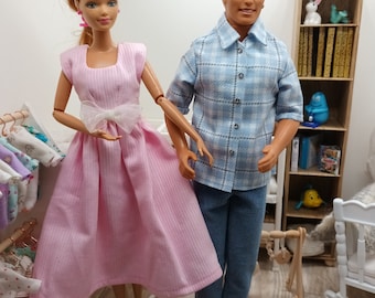 vêtements barbie et\ou ken