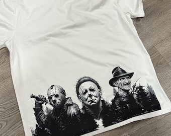 Chemises d'Halloween/Jason/ Michael/ Freddy