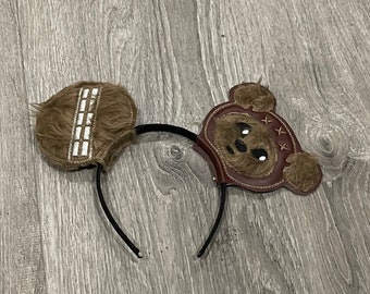 Mickey Ears/Star Wars inspired/Disney inspired mouse ear/embroidery Mickey ears