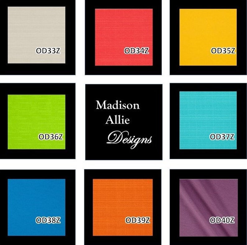 Custom Outdoor Bench Cushion Cover Replacement Cushion Cover Etsy