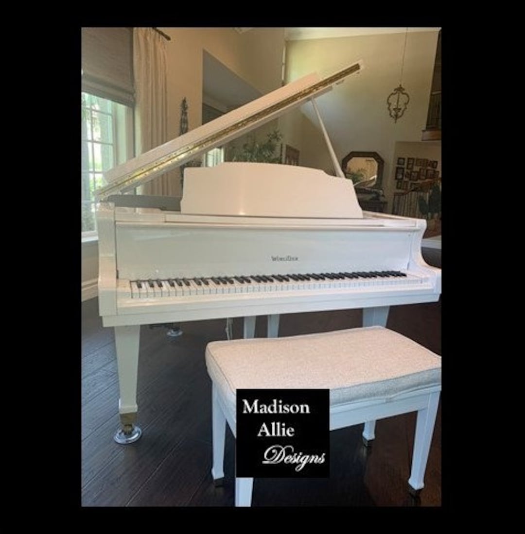 Custom Baby Grand Piano Bench Cushions Piano Bench Cushion Tufted Bench