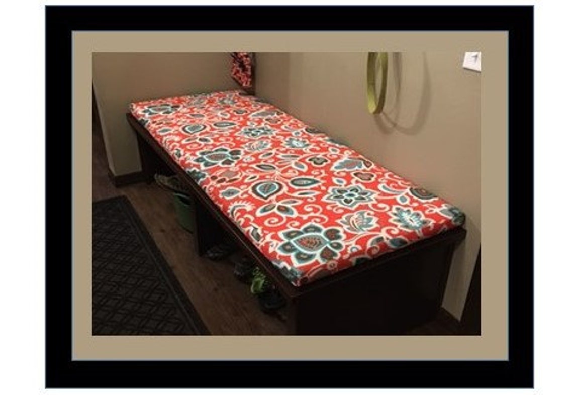 Banquette Cushion Cedar Chest Cushion Custom Bench Cover Etsy