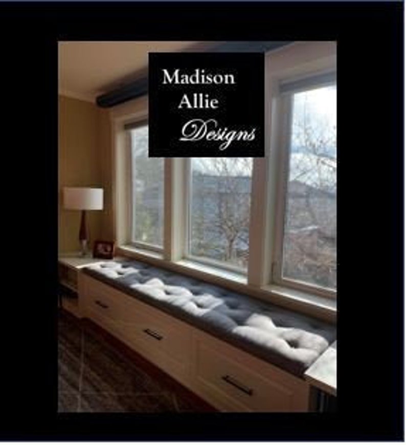 Custom Cushion Banquette Cushion Drop Zone Cushion Etsy