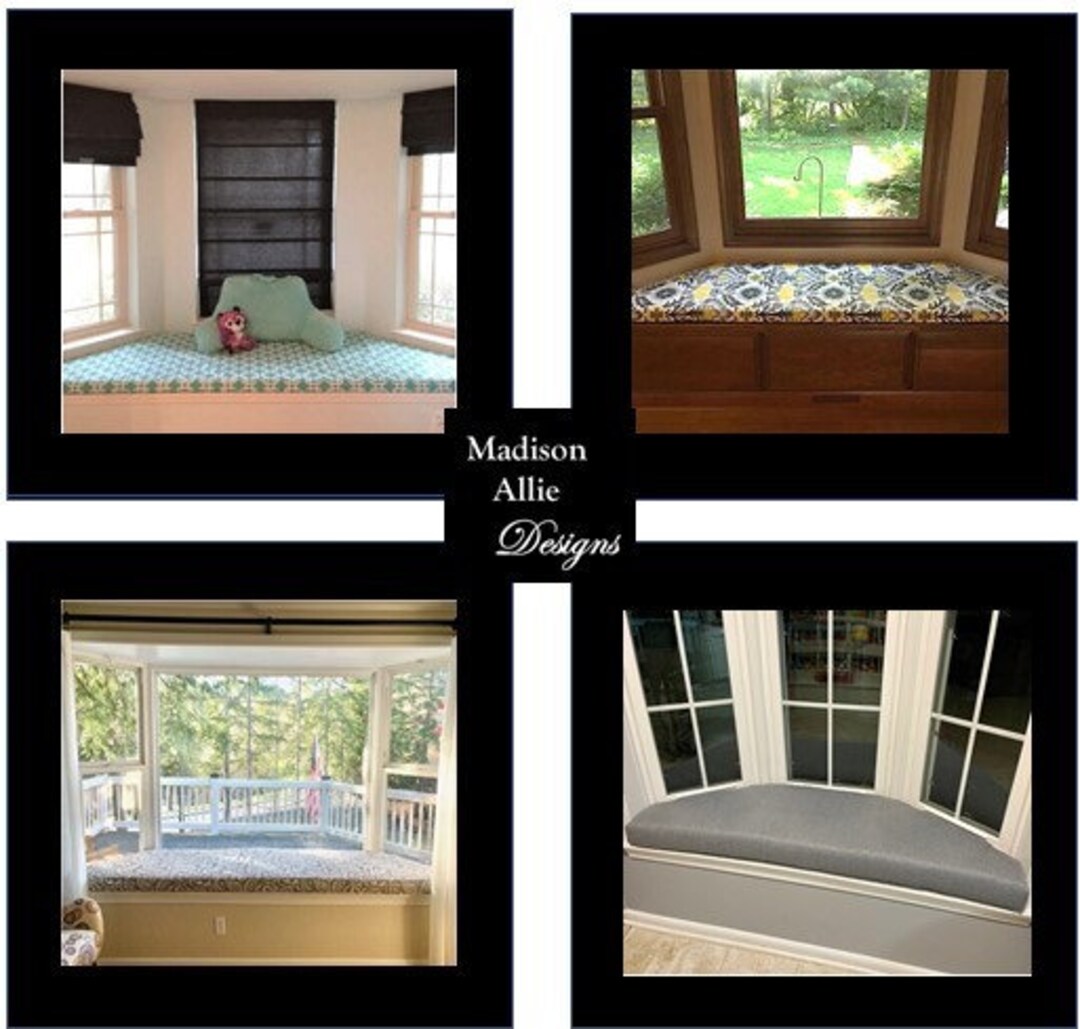 Custom Made Cushion Trapezoid Window Seat Cushion Trapezoid Seat