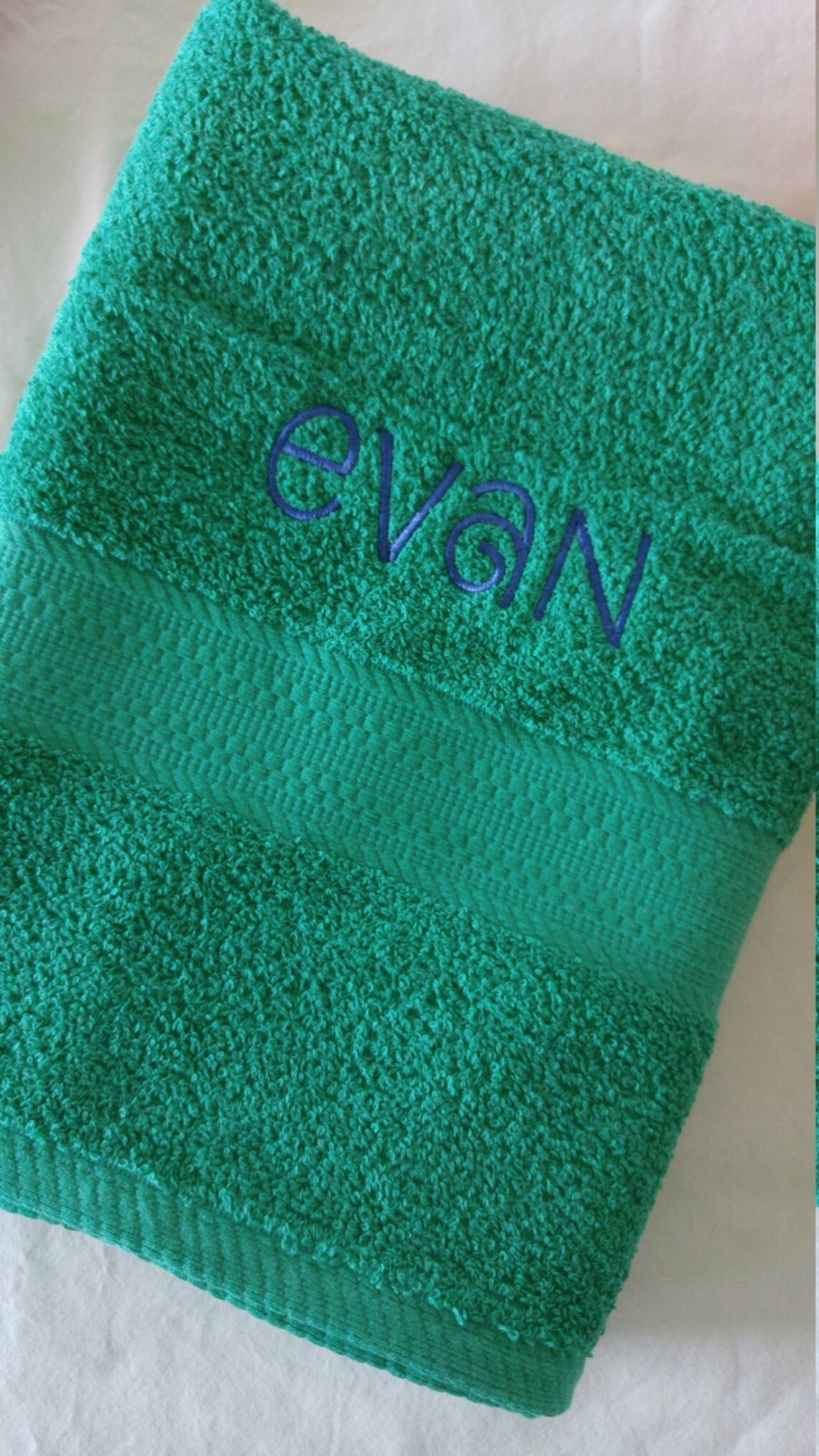 Terrycloth PERSONALIZED BATH TOWEL name Kids Child's Etsy