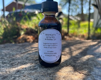 Indigo’s Lugol's Iodine/2oz/Iodine 5%