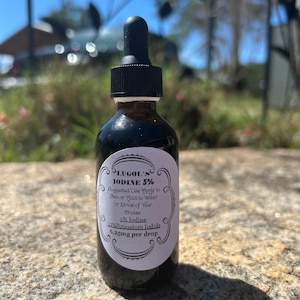 Yodo de Lugol/2oz/Yodo 5%