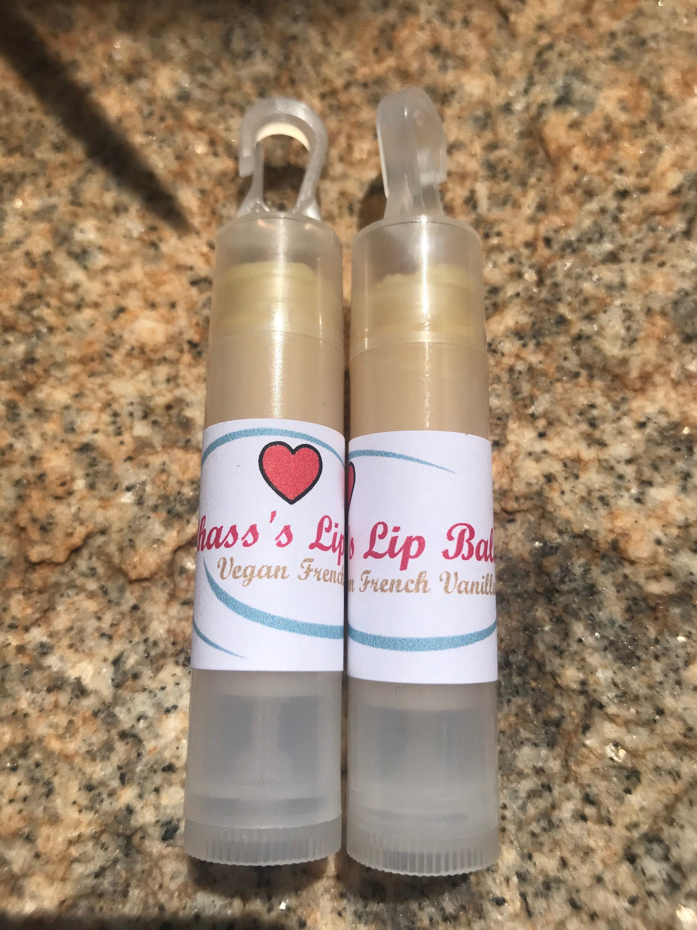 Chass's Lip Balm Coconut Flavor, Moisturizing Lip Balm