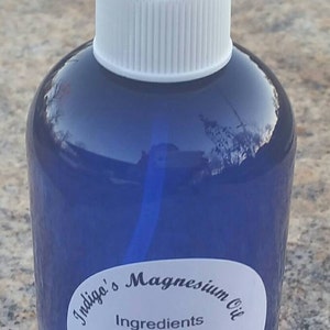 Magnesium Chloride Oil Spray, Magnesium Body Oil,Natural Deodorant 4oz