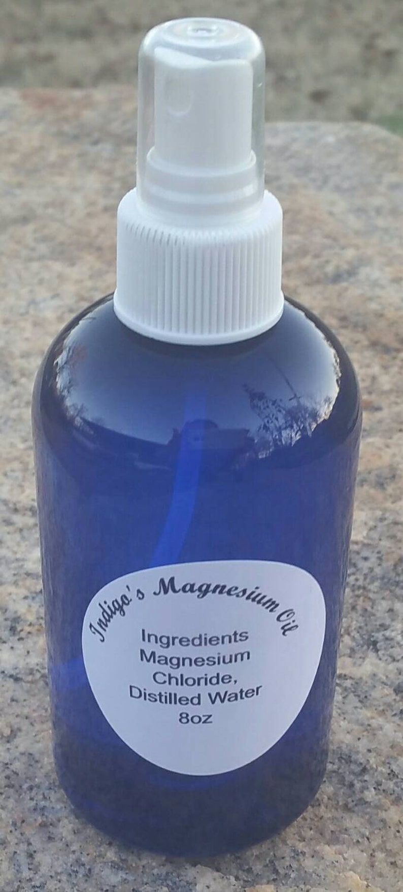 Magnesium Chloride Oil Spray Magnesium Body Oilnatural Etsy
