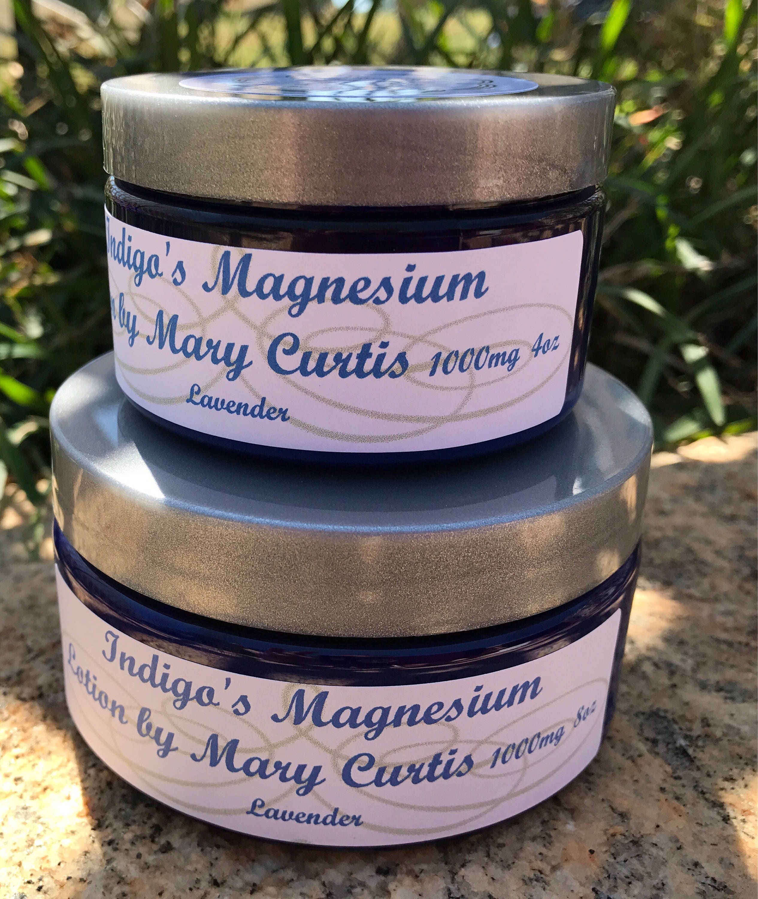 Lavender 1000mg Magnesium Body Lotion Body lotion magnesium Etsy