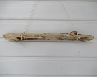 Thick 14.5" DRIFTWOOD branch wall hanging wood dowel rod for any DIY project