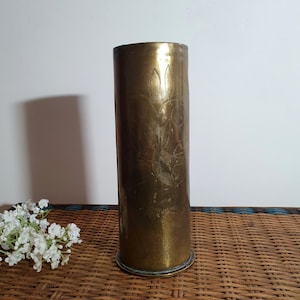 WW1 German Trench Art Shell: 1917 Artillerie Werkstaff Dresden