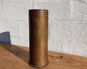 Trench Art, Army, German Shell, Brass Shell, World War 1, Man 39 s Gift, The Great War, Cross de Lorraine