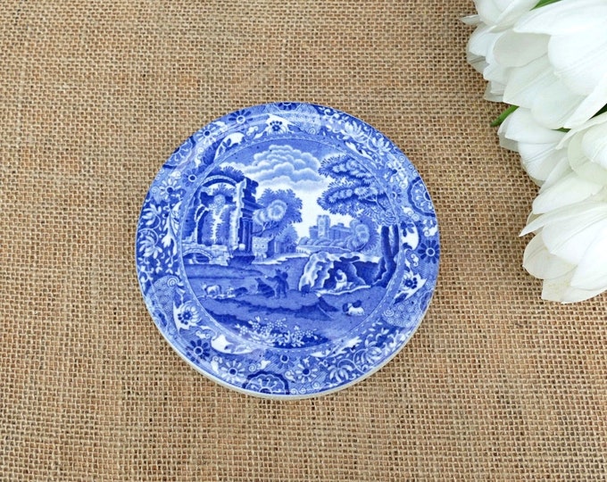 Vintage Teapot Stand, Copeland Spode, Italian Spode, Blue and White