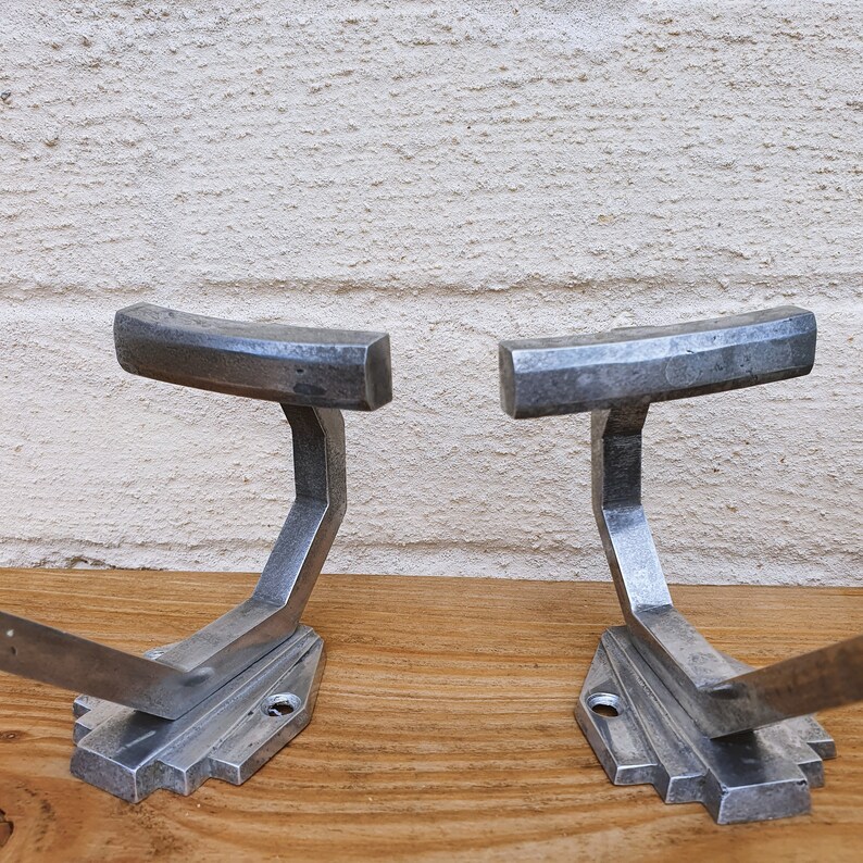 Art Deco Hooks X2 French Vintage Hooks Coat Hooks Door Etsy UK