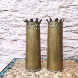 Trench Art Shell Cases: British WW1 VSM 1918 & 1905