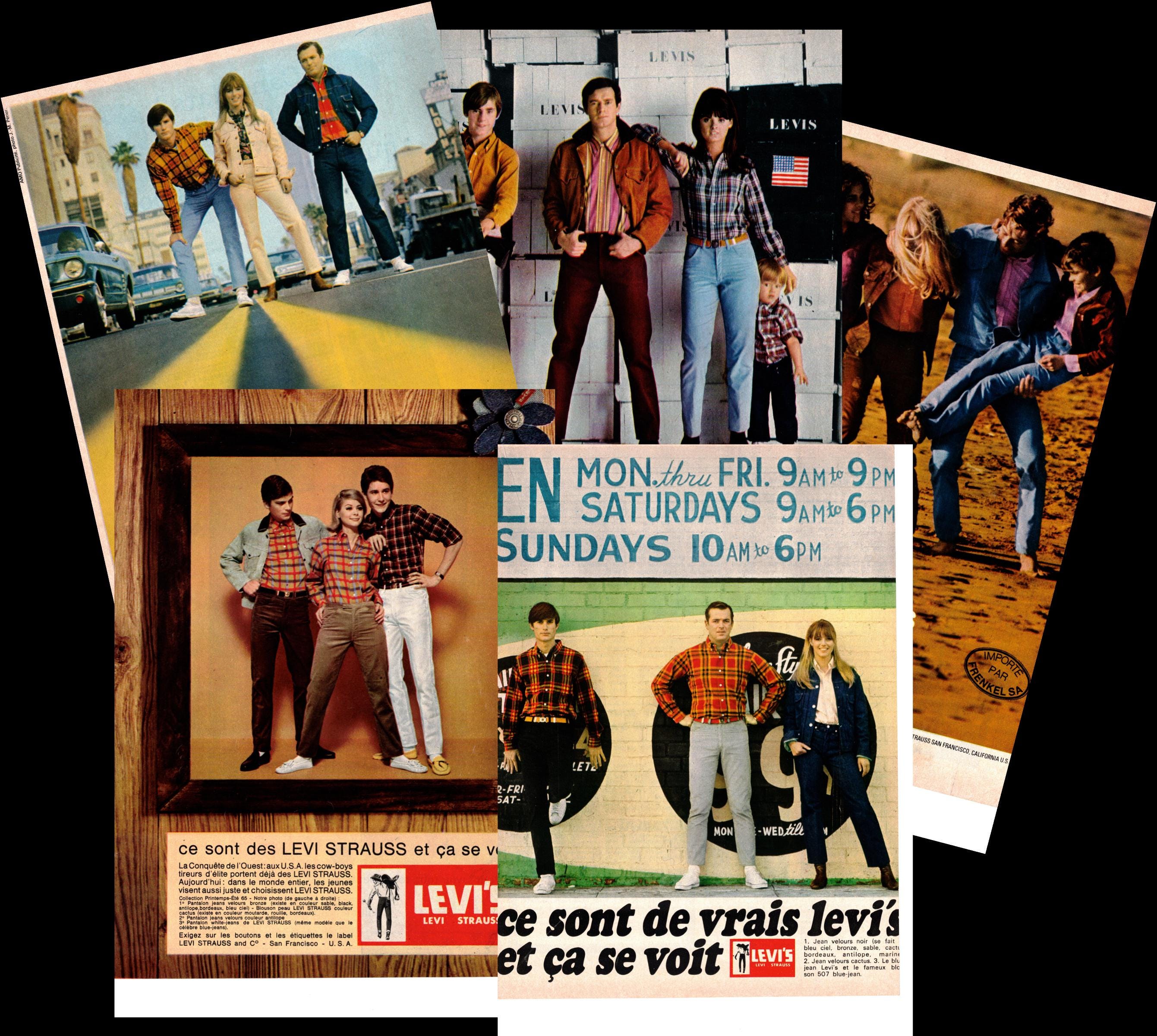 Levi's Advertisement - Etsy
