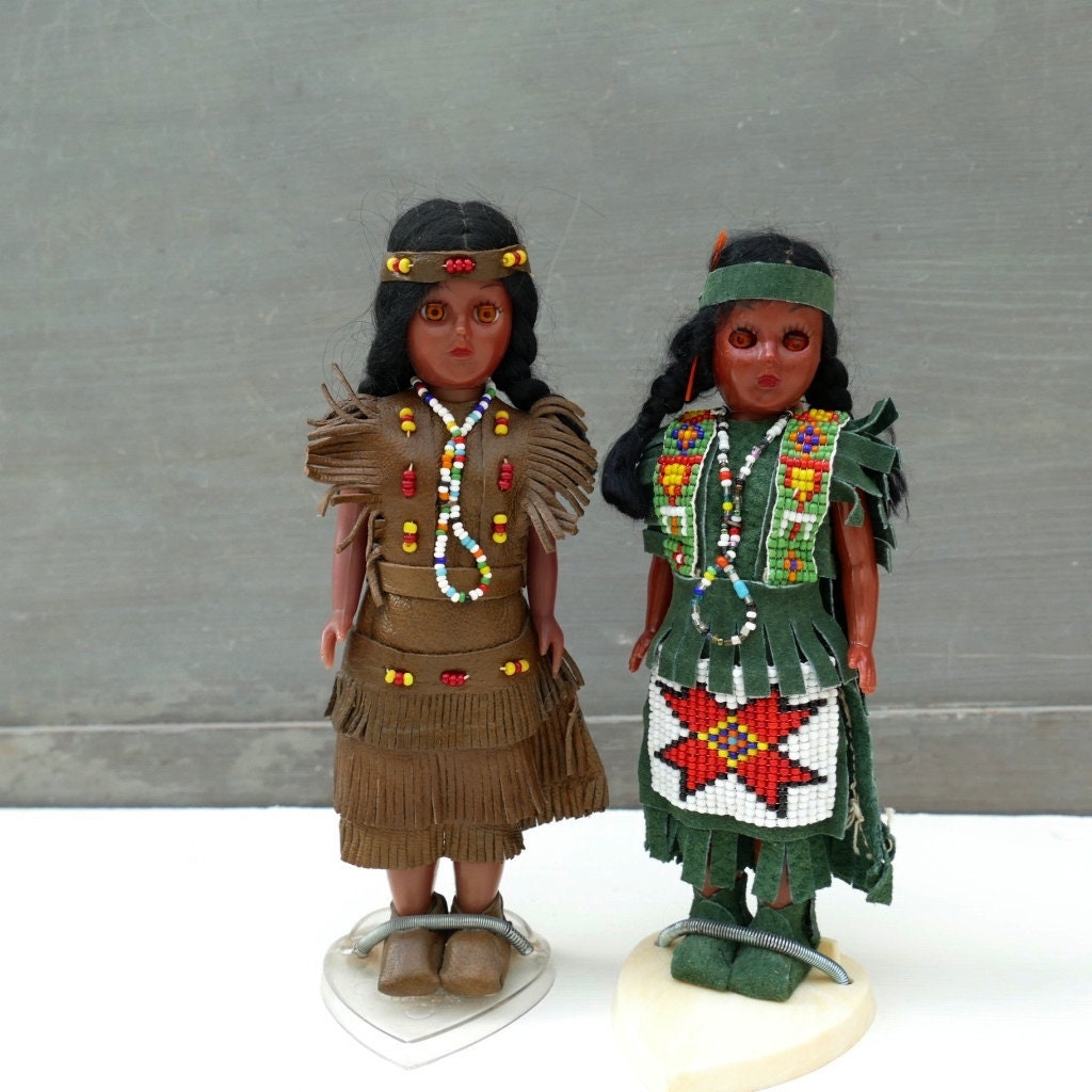 native american dolls vintage