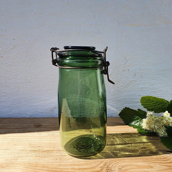 Vintage French Canning Jar L'ideale Jar Vintage French Etsy
