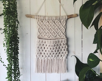 Macrame Wall Hanging | Macrame Wall Pocket